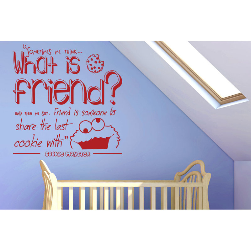 Wall Decal, Dark Red