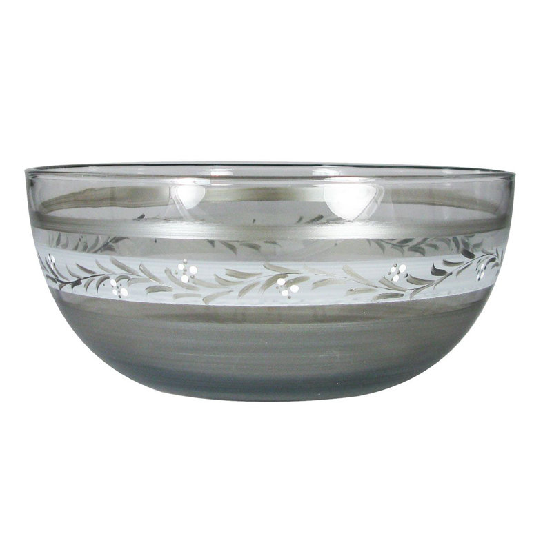 Pewter Vine 6" Serving Bowl, 6" H x 6" W