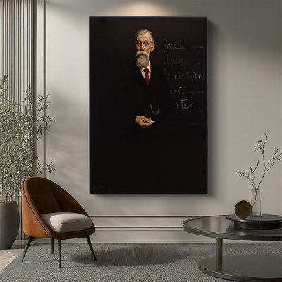 «Sir Michael Foster», toile tendue par John Collier