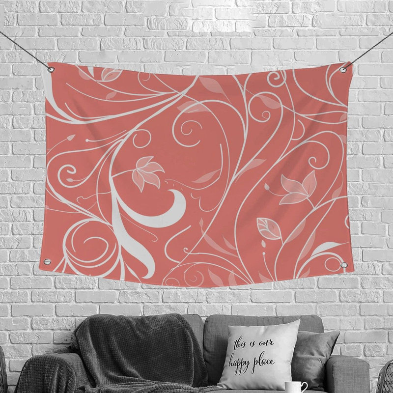 Tapisserie florale murale - Art Wall Decor_12280, H 68 po x l 80 po