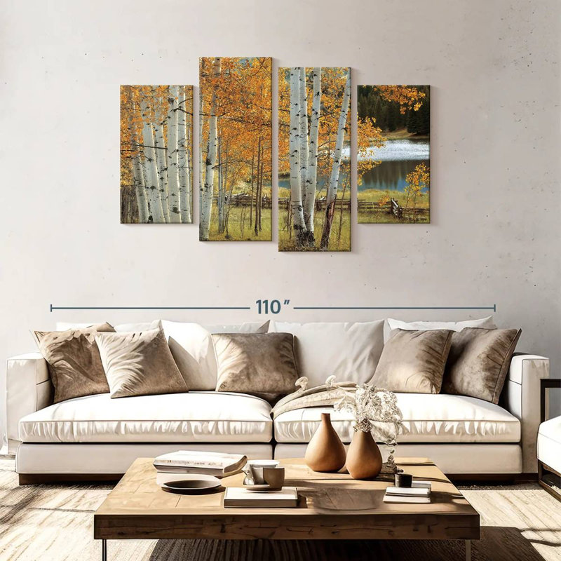 Alvord Birch Beauty, H 48 po x l 75 po