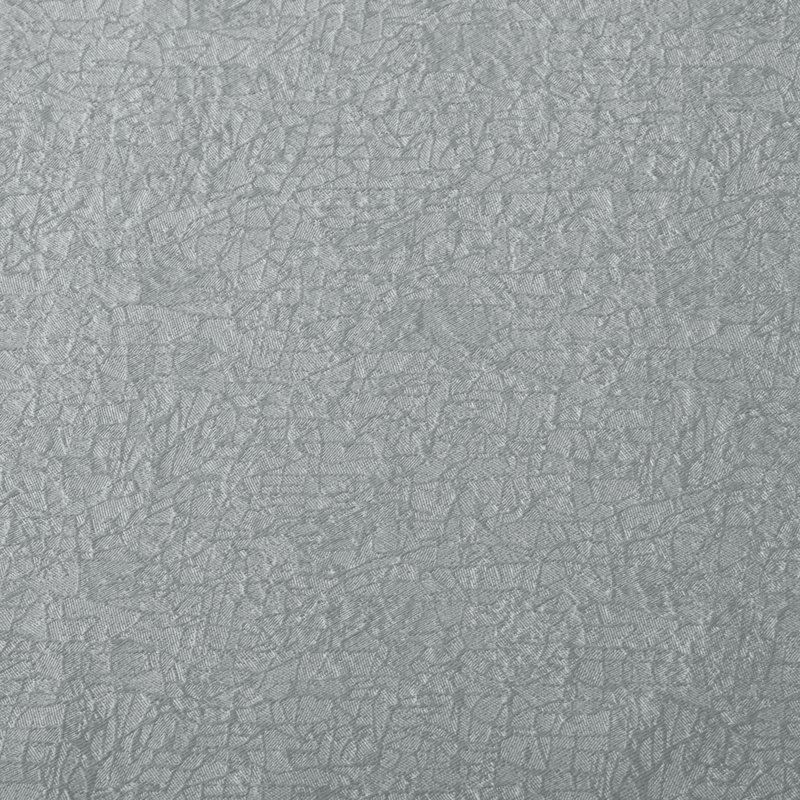 Kinlaw Textured Thermal Polyester Light Filtering Room Darkening Curtain Pair, 42" W x 84" L, Chrome