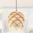 Luminaire suspendu géométrique 1 lumières unique Wurth