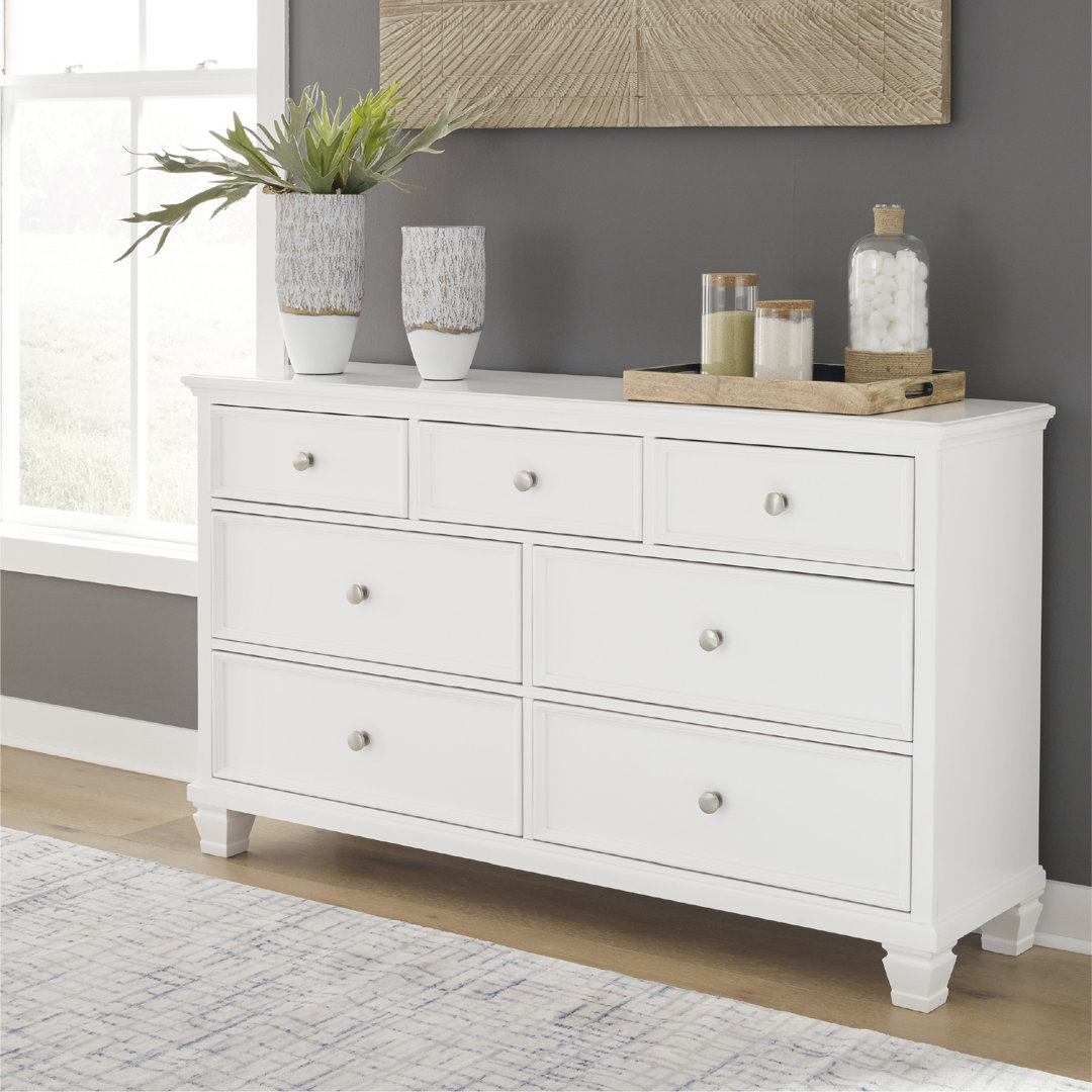 Oude 62.13'' W 7 - Drawer Dresser Canora Grey
