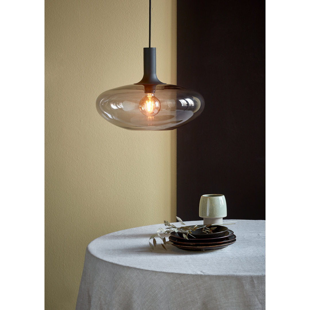 1 - Light Satin Black Single Pendant