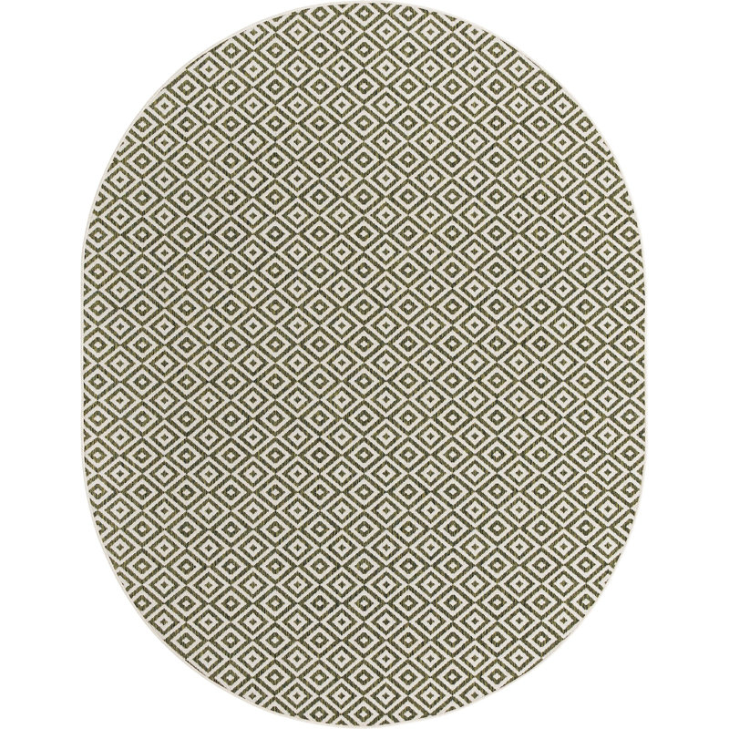 Tapis d'extérieur Destiny, Ovale 7 pi 10 po x 10 pi