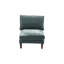 Ensemble modulaire moderne de 6 pièces: 4 chaises sans accoudoirs, 2 repose-pieds en tissu minéral, combinaison tendance: couleur grisâtre-7045981