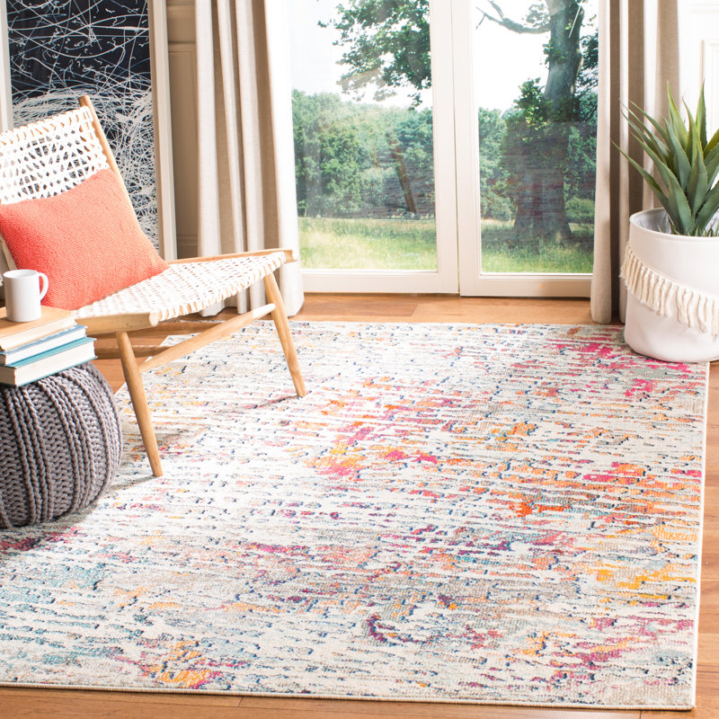 Maynor Abstract Area Rug, Rectangle 122 x 183 cm
