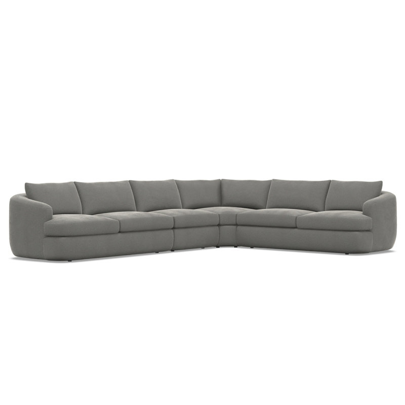 Jules Fabric 4 Pc Sectional, 1592-011
