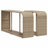  Garden Sofa Set Beige, Light Grey