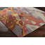 Lankin Wool Abstract Area Rug in Orange/Gray/Purple-182533756