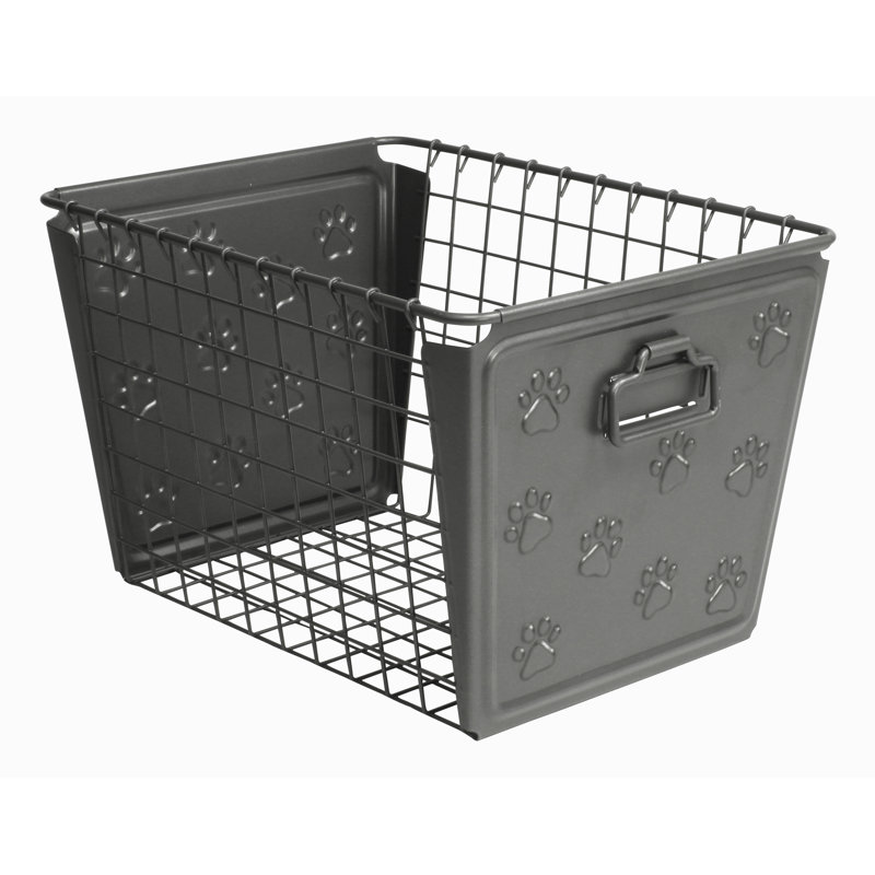 Panier Paws, Gris industriel