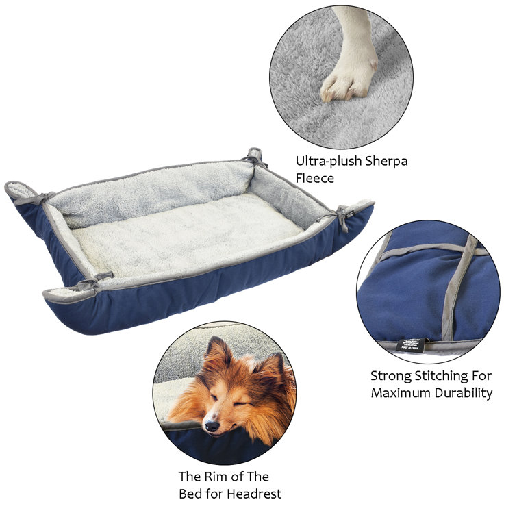Catalonia Coussin de lit réversible et imperméable pour le camping, tapis  de siège d'auto portatif avec poignées pour petits chiens de taille  moyenne, pour l'intérieur et l'extérieur - Wayfair Canada