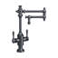 Towson Two Handle Kitchen Faucet - 12" Articulated Spout-1126513102