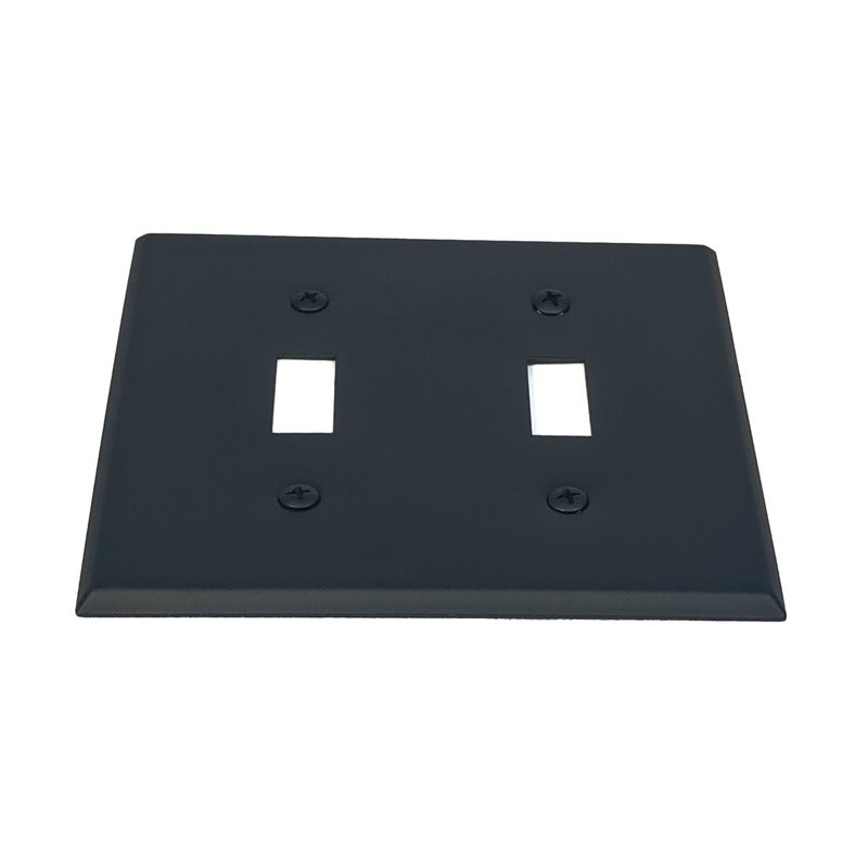 No Subject 2 - Gang Toggle Light Switch Standard Wall Plate
