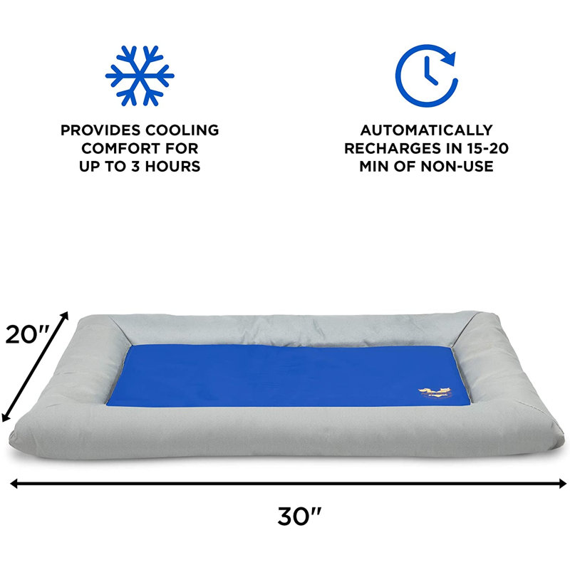 Lit orthopédique en nylon pour animaux, Petit (l 30 po x P 20 po x H 1 po)
