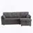 Modular Sectional Sofa L Shaped Modular Couch with Reversible Chaise-1458439920