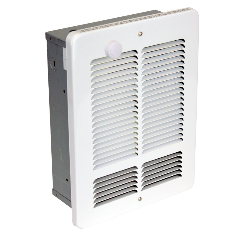 King Electric 1500 Watt 5118 BTU Electric Wall Mounted Space Heater with Adjustable Thermostat