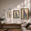Purple Hyacinth Study Botanical - Print-965061221-965061218