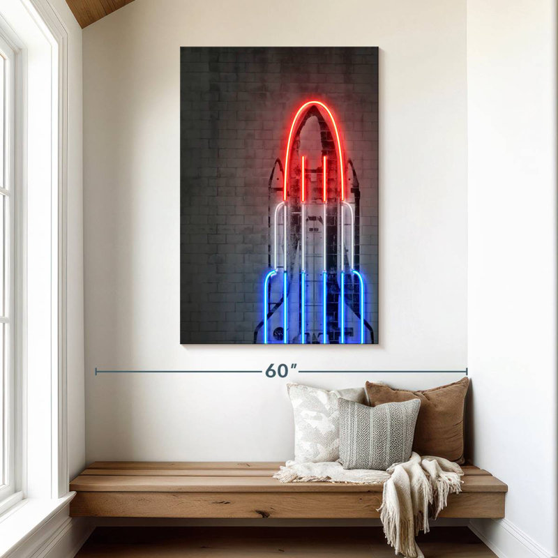 Oberle Rocket Agenda, 48" H x 32" W