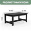 HDPE-Table basse d'extérieur-98502835