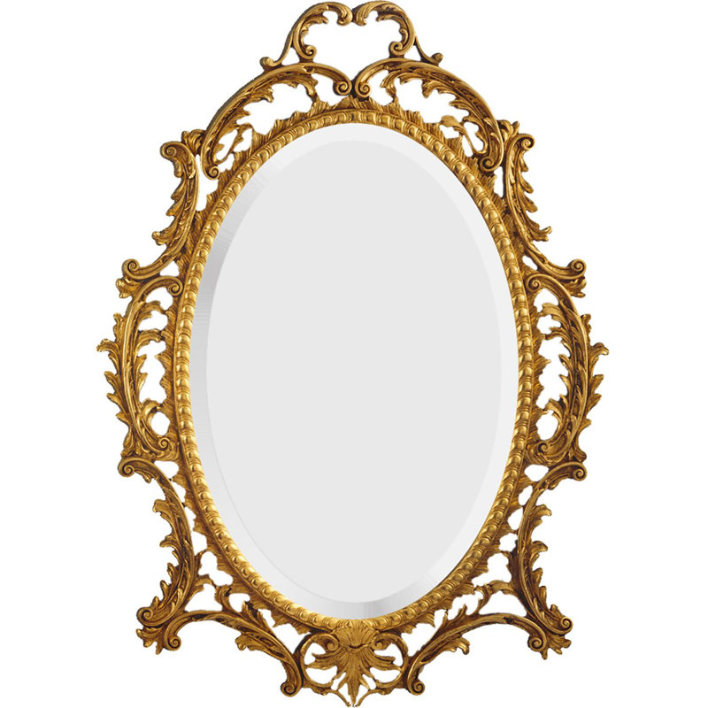 The Parisienne Flat Beveled Wall Mirror, 60" x 43"