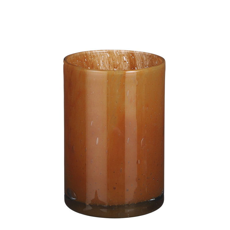 Vase de table Golda, Brun, H 9 po x l 6,7 po x P 6,7 po