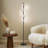 Saturn 66 in. Industrial 3-Light 3-Way Dimming LED Floor Lamp-70928624