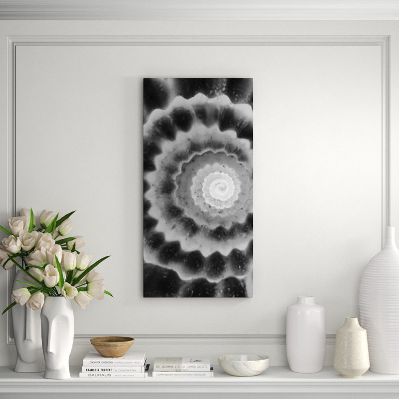 Architectonical Spiral II Print by Harold Davis, 40" H x 20" W, Glass Coat