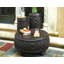 Moroccan Outdoor Round Side Table-427225942