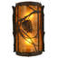 Rustic Lodge 2 - Light Flush Mounted Sconce