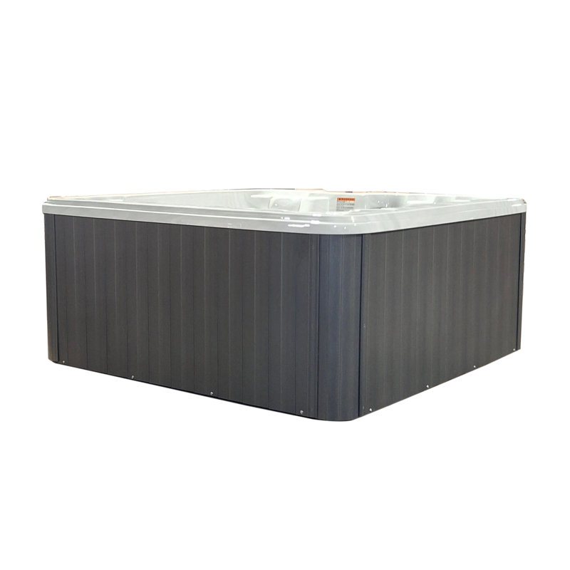 USA Spas Bahama 110 Volt 5 20 - Jet Acrylic Rectangle Plug And Play Hot Tub with Ozonator in Gray, Silver Marble