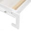 Lit escamotable double avec placard, tiroirs et table pour économiser de l'espace et être multifonctionnel-1238013241