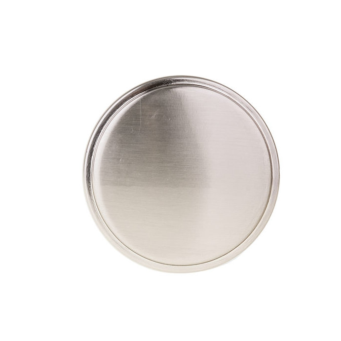 Poignée ronde Expression 1 5/16 po de diamètre, Nickel brossé