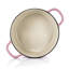 Crock-Pot Artisan 2 Piece 7 Quarts Enamled Cast Iron Dutch Oven In Blush Pink