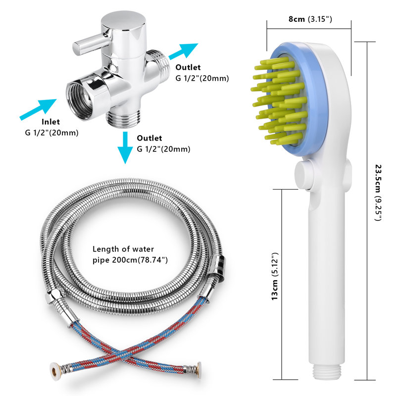 Pet Shower Sprayer Wash Kit