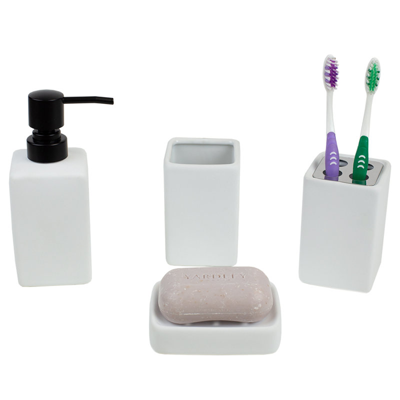 Ceramic / Porcelain Bathroom Accessory Set