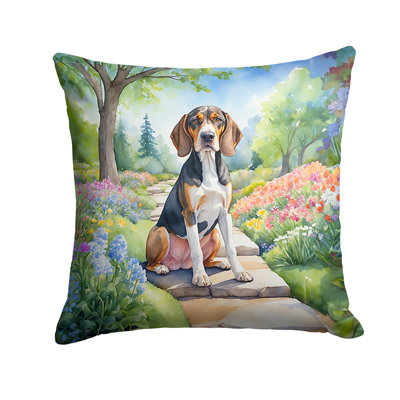 Spring Path Outdoor Throw Pillow