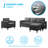 3-Pieces Convertible Sectional Sofa with Storage Ottoman & Single Sofa Chair with Pockets, Dark Grey-86843579