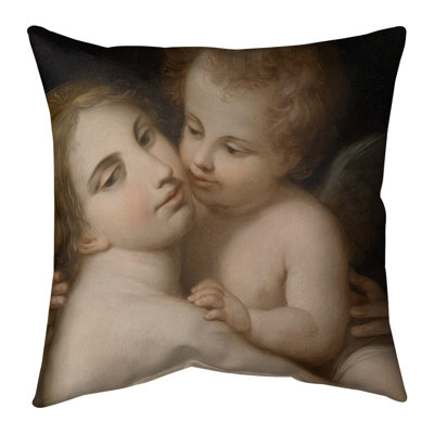 Housse et insert de coussin carré Giovenus Battista Cipriani Venus and Cupid