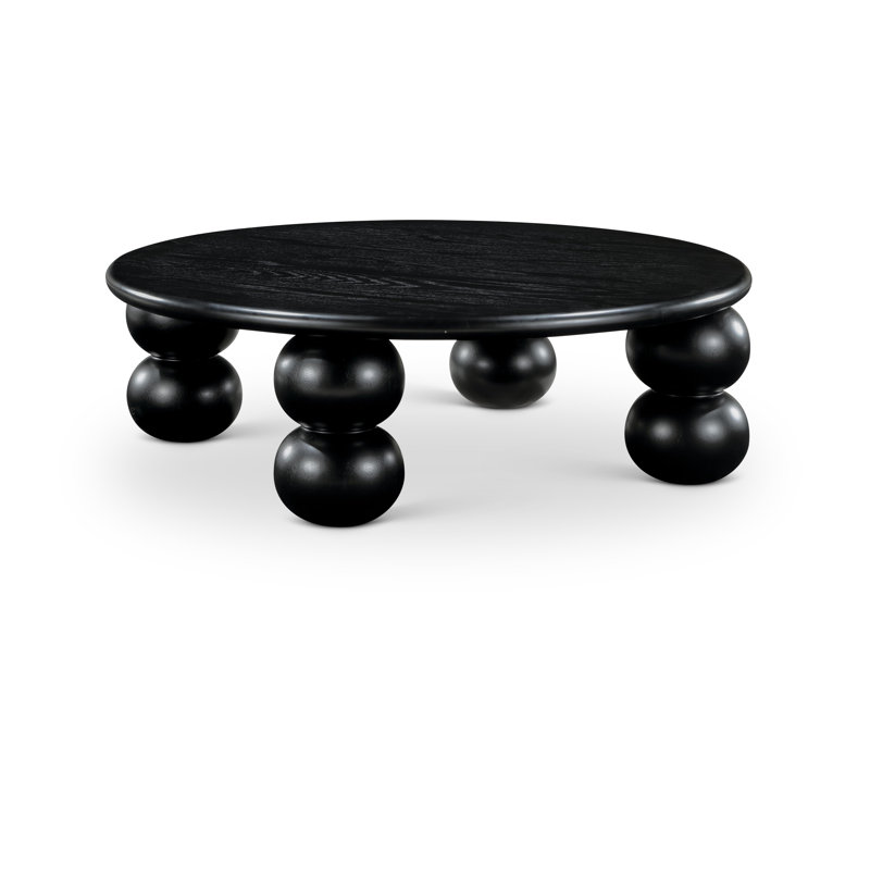 Table basse Clata, Noir