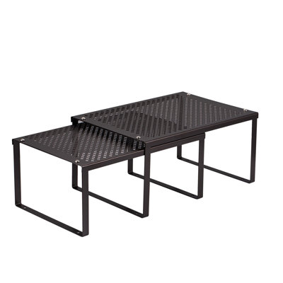13.2'' W Metal Storage Rack
