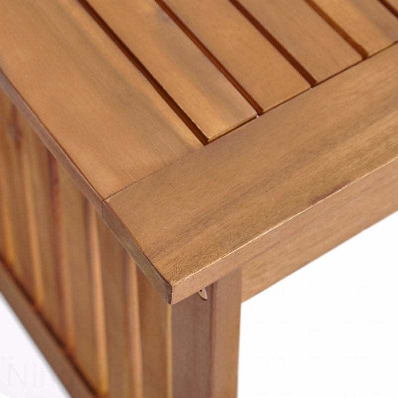 Table basse en acacia, Brun