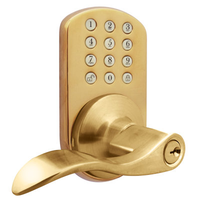 Poignée de porte d'entrée sans clé