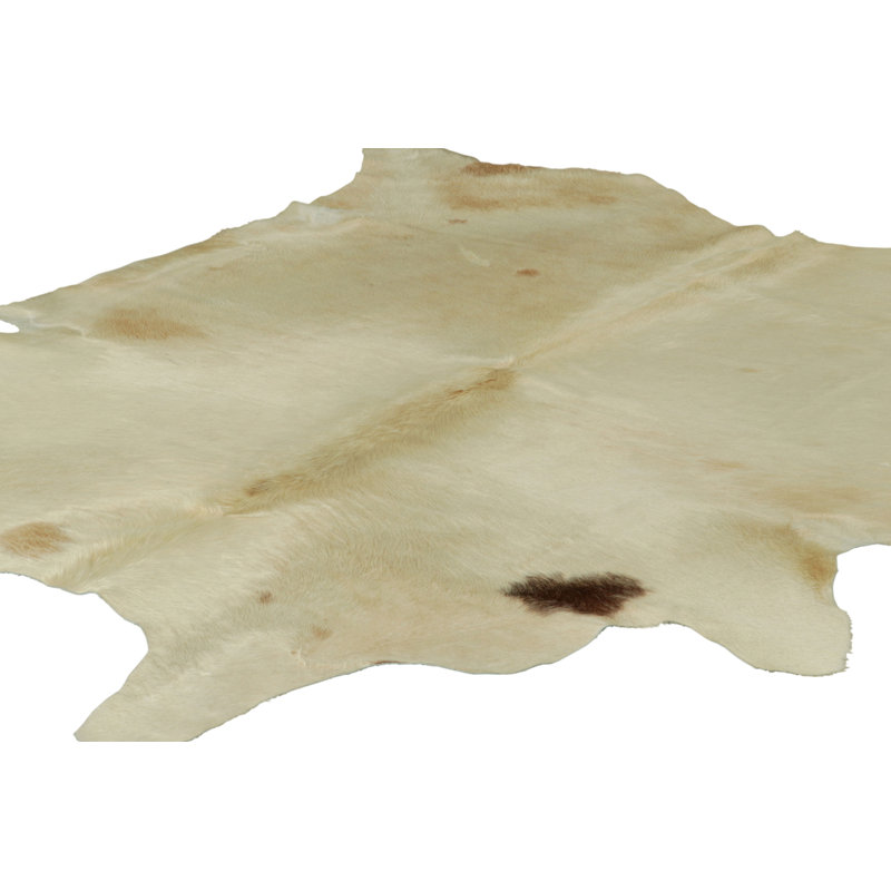 Rug & Kilim’S Extra Large Cowhide Rug In Beige, White And Cream Tones