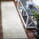 Hardrian Hooked Indoor/ Outdoor Cream/Aqua Rug