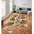 Luxurious Velvet Area Rug, 4.6 x 7.2 Feet | 100% Polyester, 740 g/m² | Non-Slip Felt Dot Underside, Machine Washable | Digital Print Design, Easy to Clean, Perfect for Living Room & Bedroom Décor-1991128325