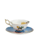 Wonderlust Sapphire Garden Teacup & Saucer