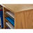 Safco® Adjustable Compartment Wood Literature Orga Literature Sorter-51942