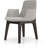 Tawanda Waiting Room Chair with Wood Frame-1946604740